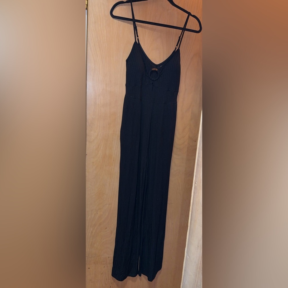 SO Black Wide Leg Jumpsuit